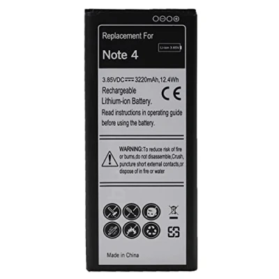 Immagine di vhbw batteria compatibile con Samsung Galaxy Note 4 SM N910W8 smartphone cellulare (3220mAh, 3,85V, Li Ion)