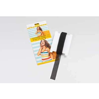 Immagine di Vlieseline 53568478 Nastro flessibile per cuciture, T15 SB 5 m x 15 mm, 100% PES, mm m, colore: Nero