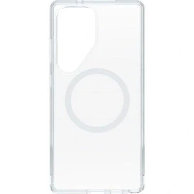 Immagine di OtterBox Cover per Samsung Galaxy S25 Ultra Symmetry Seires Clear con Magneti, resistente a shock e cadute fino; sottile, testata 3x norme MIL STD 810G, Trasparente, Senza Retail Package