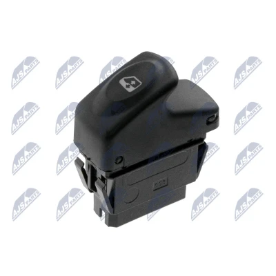 Immagine di NTY EWS RE 010 Interruttore, Alzacristallo anteriore Dx, posteriore Sx, Dx RENAULT: Kangoo I Express, I, CLIO 2 mister auto, norauto