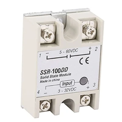Immagine di SSR 100DD Relè a stato solido media potenza Ingresso DC di controllo 3 32 V 5 25 mA