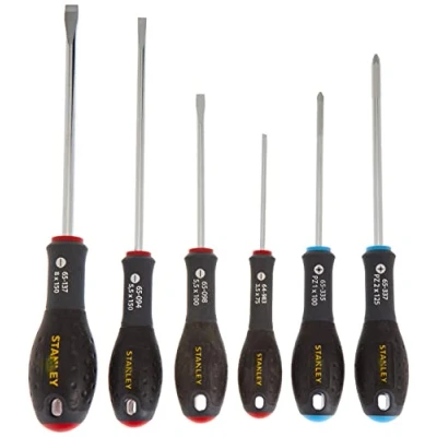 Immagine di Stanley FatMax 0 65 428 Cacciaviti, Std Str Pozi, Set di 6 pz