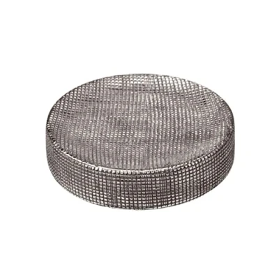 Immagine di WENKO Portasapone Rivara, portasaponetta per sapone mani, realizzato in ceramica di qualità, elegante decorazione argento, ideale bagno e WC cortesia, decorato a mano, Ø 10 x 2,5 cm, argento