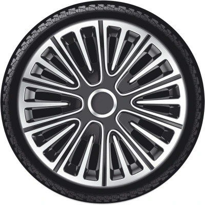 Immagine di AutoStyle PP 5275 Copricerchi 15Inch nero/argento