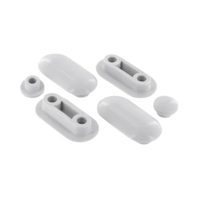 Immagine di Ideal Standard Multi Suites, Set Gommini per copriwater originale, Kit paracolpi copri WC, T217801, Bianco