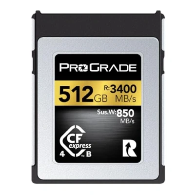 Immagine di Scheda di Memoria ProGrade Digital 512GB CFexpress Tipo B (Oro)