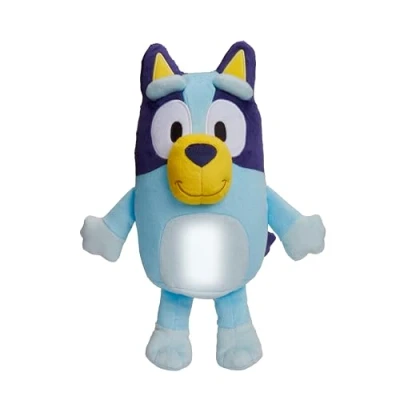 Immagine di Bluey Goglow, amica per la nanna 2 in 1, peluche e luce notturna LED con spegnimento automatico dopo 10 minuti, multicolore, prodotto ufficiale, 14337.AF0.0000