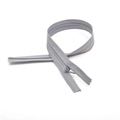 Immagine di LEDUC Trimz Zip Invisibile RVNAVN3, Nylon, Grigio, 60 cm