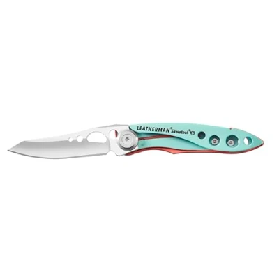 Immagine di Leatherman Skeletool KB Utensile tascabile multiuso leggero e robusto con apribottiglie, acciaio inossidabile, Paradise