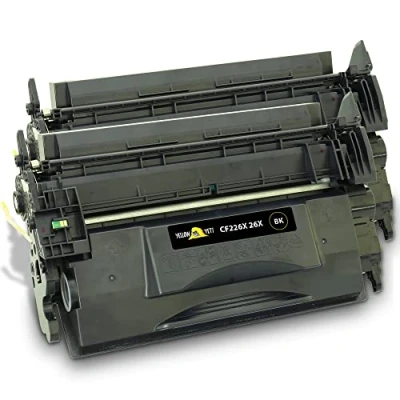 Immagine di YELLOW YETI CF226X 26X Cartucce di Toner Compatibile con HP LaserJet Pro M402d M402dn M402dne M402dw M402n MFP M426dn M426dw M426fdn M426fdw M426fw M426n Nero, 2 Pack