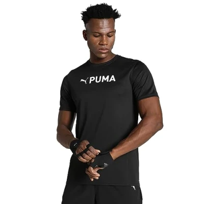 Immagine di Puma FIT Ultrabreathe Tshirt con stampa, Uomo, Taglia: Medium, Black