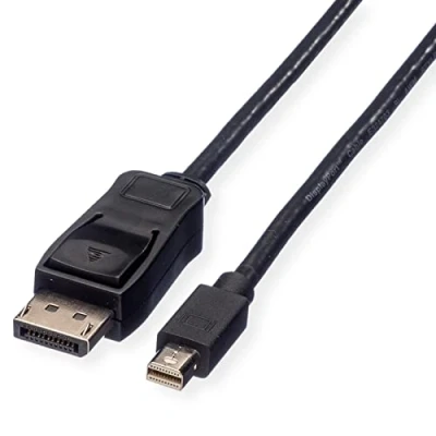 Immagine di Value Displayport Cavo Spina DisplayPort, Mini 2.00 m Nero 11.99.5635 Schermato