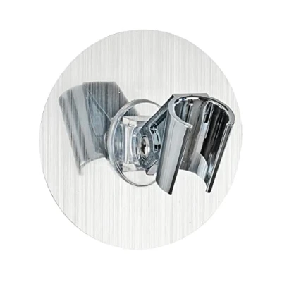 Immagine di WENKO Static Loc® supporto per soffione doccia Osimo fissaggio senza trapano Argento