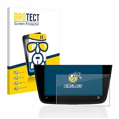 Immagine di brotect Pellicola Protettiva Vetro per Opel Corsa F MY20 2020 Multimedia Navi 7&quot; Protezione Schermo [Durezza Estrema 9H, Chiaro]