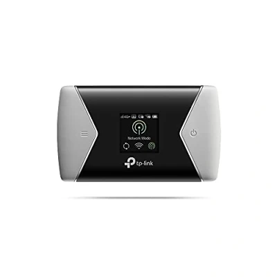 Immagine di TP Link M7450 Mobile Router Hotspot Portatile, 4G+ LTE Cat6 300Mbps, Dual Band Wi Fi, SIM Card, SD Card fino a 32G, Display Colori, Durata 15 ore, Controllo del traffico