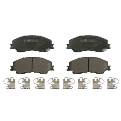 Immagine di ABE Kit pastiglie freno Assale anteriore con segnalatore acustico usura C19016ABE ISUZU: D MAX III Pick up
