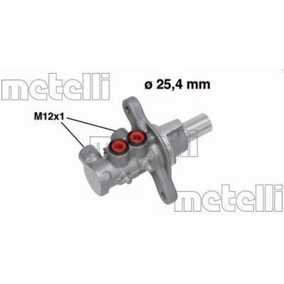 Immagine di METELLI 05 0674 Pompa Freno 22,20mm Alluminio OPEL: Corsa D Hatchback, E Adam, FIAT: Grande Punto Hatchback