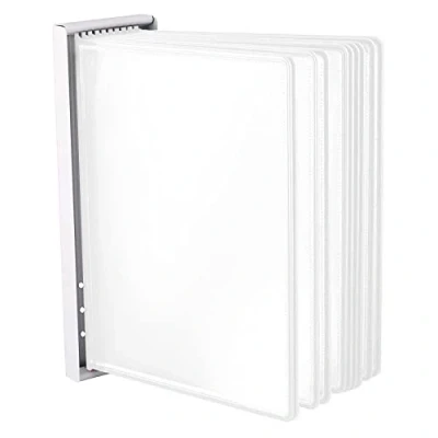 Immagine di LEVIATAN Leggio da parete a muro 10 Pannelli, Formato A4, colore bianco