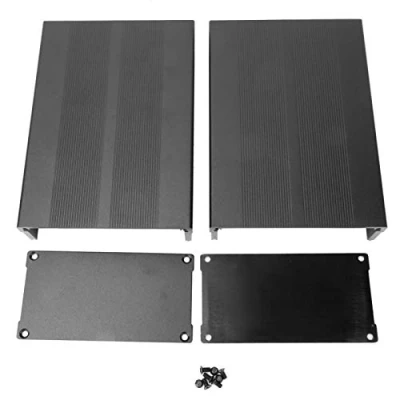 Immagine di Controller Scatola in alluminio con custodia elettronica Progetto circuito stampato fai da te di raffreddamento 55 x 106 150 mm