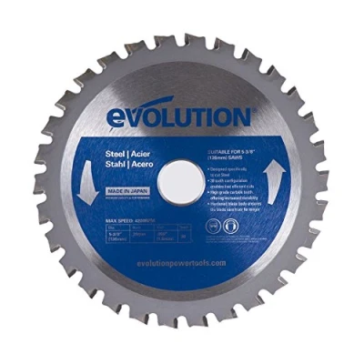 Immagine di Evolution Power Tools, lama di taglio in acciaio INOX, 5 3/8BLADEST