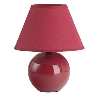 Immagine di lampada BRILLIANT Primo da tavolo rossa 1x D45, E14, 40W, adatto per proiettori a caduta (non inclusi) Scala ++ E Con interruttore cavo