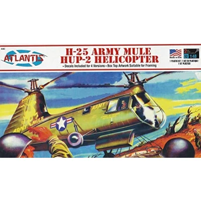 Immagine di Atlantis 560502 Piasecki H 25 Modellino Army Mule 1/48