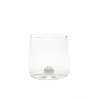 Immagine di Zafferano Tazza in Vetro borosilicato Fatta a Mano Color, Interno Bianco Bilia, capacità 44 cl, Diametro 88 mm, 6 Pezzi