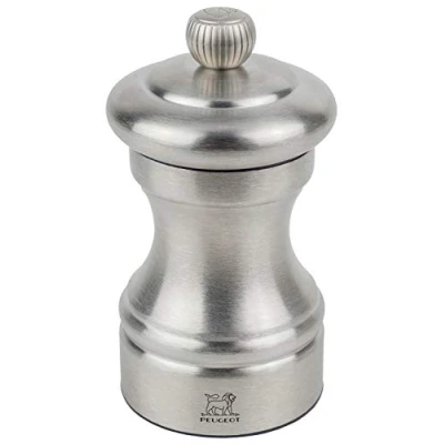 Immagine di Peugeot 33033 Macinapepe &quot;Bistro Chef&quot;, in acciaio inossidabile, dimensioni: 5 x 10 cm, colore: argento
