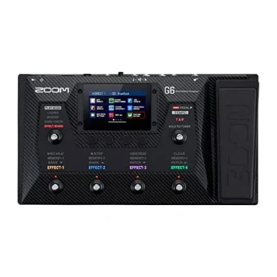 Immagine di Zoom G6 Pedaliera multieffetto e IR loader per chitarra