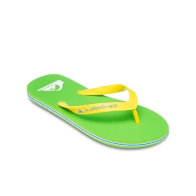 Immagine di Quiksilver Molokai Core, Sandali Uomo, Verde/Giallo, 43 EU