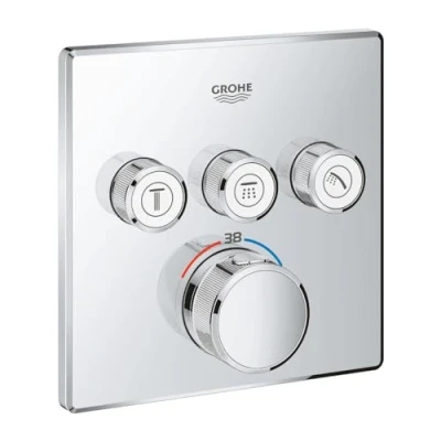 Immagine di GROHE Miscelatore Termostatico a 3 Vie, Cromo 29126000