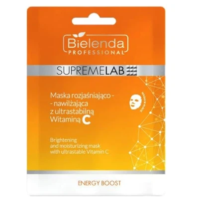 Immagine di NoName, Maschera, SupremeLab Energy Boost Maschera illuminante e idratante con vitamina C ultra stabile 1 Pat