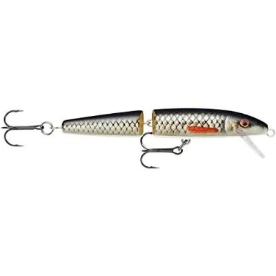 Immagine di Rapala Esca da Pesca Artificiale Spinning Jointed in Abachi per Acqua Dolce Galleggiante Profondità di Nuoto 1,2 4,2m 13cm / 18g Prodotta Estonia Live Roach