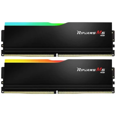Immagine di G.Skill Ripjaws M5 RGB Kit memoria PC Dettaglio DDR5 32 GB 2 x 16 Non ECC 6000 MHz 288pin DIMM CL30 F5 6000J3040F16GX2 RM5RK