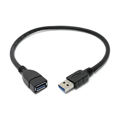 Immagine di System S Prolunga USB 3.0 Tipo A (maschio) su (femmina), cavo di ricarica/dati, 30 cm
