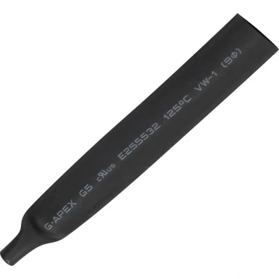 Immagine di TRU COMPONENTS 1566761 Termoretraibile senza colla Nero 9 mm 4.50 Restringimento:2:1 10 m