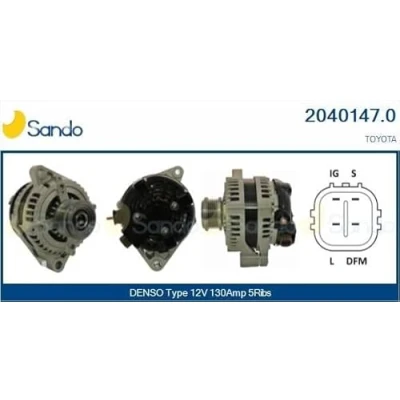 Immagine di CASCO CAL40147AS Alternatore 12V 130A TOYOTA: Corolla Verso, RAV4 II SUV, IX Hatchback