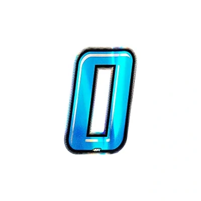 Immagine di 4R Quattroerre.it 13270 Numero Racing 0, Blu