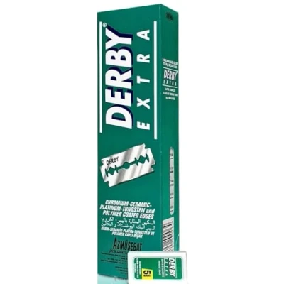 Immagine di Derby Extra Professional, 100 lame a doppio taglio per rasoio mano libera