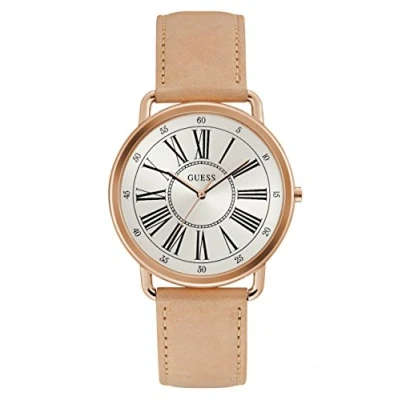 Immagine di Guess Orologio Analogico Quarzo Donna con Cinturino in Pelle W1068L5