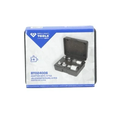 Immagine di KS TOOLS BT024006 Serie di bussole maggiorazione / riduzione, Cricco 10 (3/8&quot;), 12,5 (1/2&quot;), 6,3 (1/4&quot;)