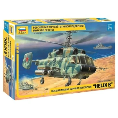 Immagine di Zvezda 7221 Kamov KA 29 Elicottero scala 1/72, Plastic Model Kit