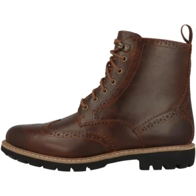 Immagine di Clarks Batcombe LORD Stivaletti stringati, Uomo, Taglia: 43, Dark tan Pelle