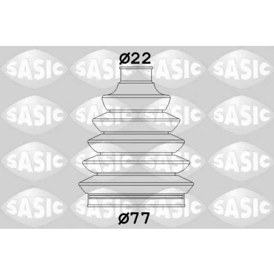 Immagine di SASIC 1904036 Soffietto Assale anteriore, lato ruota DACIA: SANDERO I, 2, Logan I MCV, OPEL: Astra J Sports Tourer, Insignia A Tourer