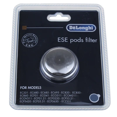 Immagine di DeLonghi 5513281011 filtro per caffè DLSC402 cialda e.s.e pod 1 tazza
