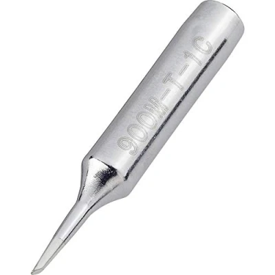 Immagine di TOOLCRAFT TO 4941099 punta di saldatura taglio sbieco 45 Dimensione 1 mm Lunghezza punte 15 Contenuto pz.