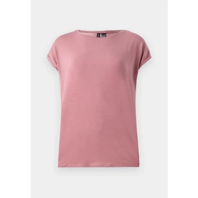 Immagine di VERO MODA Vmava Plain SS Top Gajrs Noos Maglietta, Nostalgia Rose, XS Donna