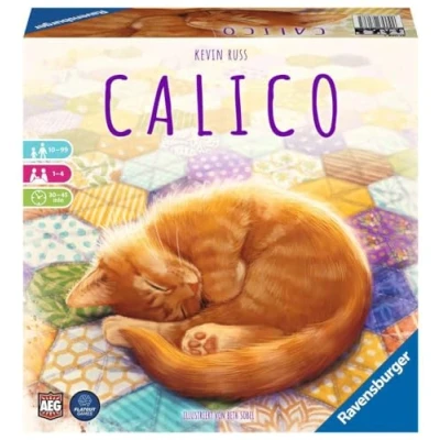 Immagine di Ravensburger 27038 Calico, gioco variegato per adulti, bambini e gatti a partire dai 10 anni, ideale serate di 1 4 giocatori