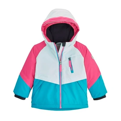 Immagine di first instinct by killtec Bambini Giacca da sci/giacca funzionale con cappuccio e paraneve FISW 31 MNS SKI JCKT, hell stahlmint, 86/92, 42253 000