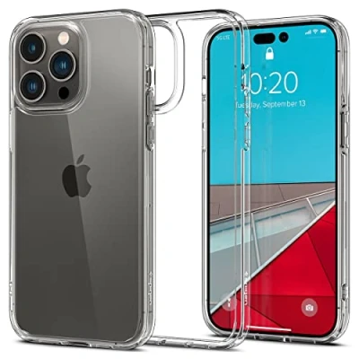 Immagine di Spigen Ultra Hybrid TPU Back Cover Trasparente Apple iPhone 14 Pro